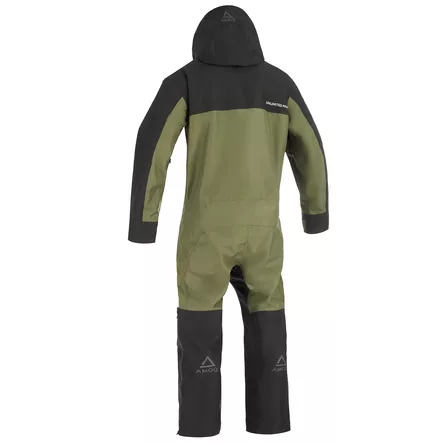 AMOQ Dynamic Haalari Musta/Vihreä/Hivis - Kelkkailuhaalarit / Mono Suits - D521509 - 2