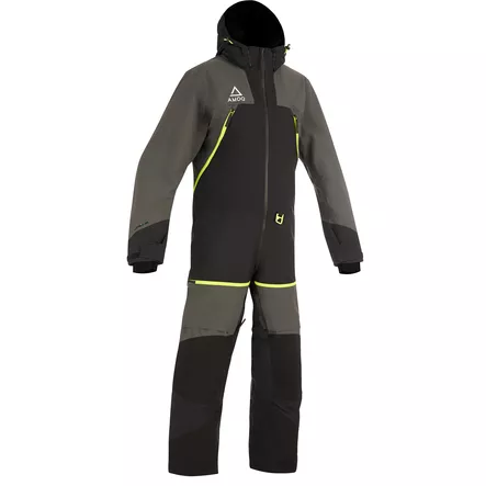 AMOQ Eclipse V3 Haalari Harmaa/Musta/Hivis - Kelkkailuhaalarit / Mono Suits - D520149 - 1