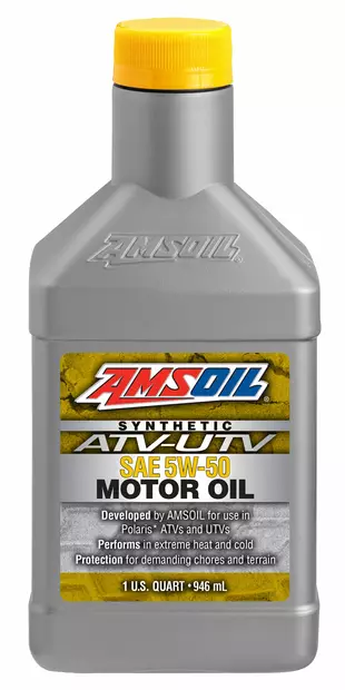 Amsoil 5W-50 Synthetic ATV/UTV Motor Oil 946ml - 4-tahtiöljyt - D380369 - 1