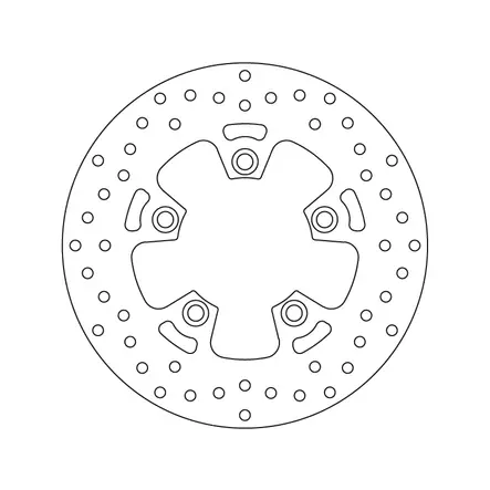 Brembo Serie Oro jarrulevy - Moottoripyörän jarrulevyt - D122859 - 1
