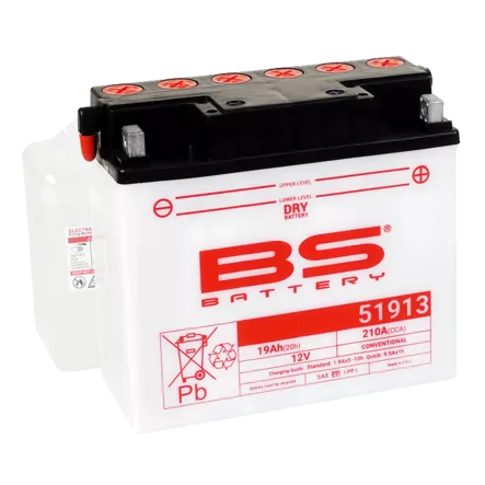 BS Battery 51913 (cp) Conventional Dry charged - Akut - D262679 - 1