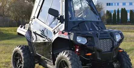 DFK Täysi Ohjaamo Lämmöllä + pyyhin/pesin Polaris ACE 2016-18 - DFK Lämpöhytit - D434869 - 1