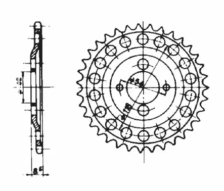 Tec-X Takaratas 32 hammasta (415) Tunturi Pappa - Maillard - Mopon Takarattaat - D479829 - 1