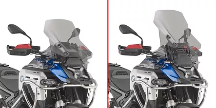 Givi Smoke Scr. Bmw R1300GS Adventure (2025) - Moottoripyörän tuulisuojat - D530239 - 1