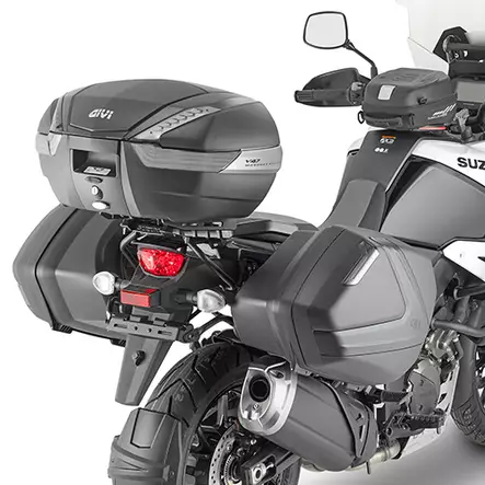 GIVI TUB.PANN.HOLDER SUZUKI V-STROM - Moottoripyörän laukkujen kiinnityssarjat - D403849 - 1