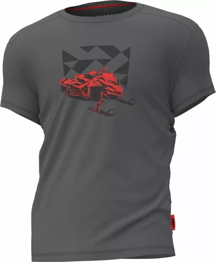 LYNX RE T-SHIRT SMOKE - Lynx Vapaa-aika - 130949 - 1