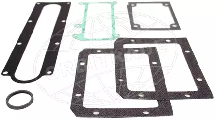 Orbitrade, gasket set - Välijäähdyttäjän tivisteet - D158899 - 1