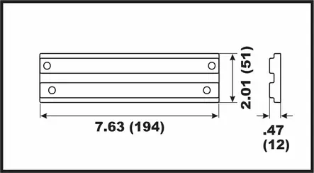 Anodi alumiini powertrim Mercury/Mariner - Anodit Mercury/Mariner - D121339 - 2