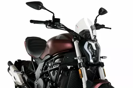 Puig Wind. New Generation Benelli 502C C/Clear - Moottoripyörän tuulisuojat - D357779 - 1