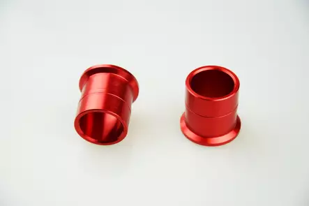 Scar Front Wheel spacer - Kawasaki Red color - Moottoripyörän vanteiden varaosat - D269299 - 1