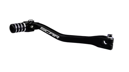 Scar Gear Shift Lever - KX125 94-02 KX250 94-08 Black tip - Moottoripyörän vaihdepoljin - D480369 - 1