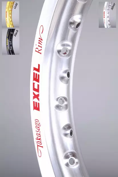 Vanne Excel 19X2.15 hopea 32H - Moottoripyörän vannekehät - D171029 - 1