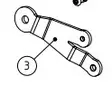 Akrapovic Bracket SS Kawasaki Z1000/1000SX 2014-2020 - Moottoripyörän äänenvaimentimen varaosat - D488129 - 1