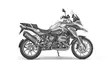 Akrapovic Slip-on Line (Titaani) Mustaline R1200GS/Adventure 2013-18 - Moottoripyörän äänenvaimentimet - D309759 - 2