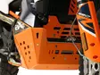 AXP Adventure HARD Skid Plate HDPE 8mm Orange KTM790/890 Adventure/R/Rally 19- - Moottoripyörän pohjapanssarit - D500679 - 4