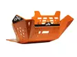 AXP Adventure HARD Skid Plate HDPE 8mm Orange KTM790/890 Adventure/R/Rally 19- - Moottoripyörän pohjapanssarit - D500679 - 1