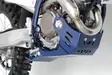 AXP Xtrem HDPE Skid Plate Blue Husqvarna FC250/FC350/FX350 23- / FE250/FE350 24- - Moottoripyörän pohjapanssarit - D474139 - 2