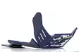 AXP Xtrem HDPE Skid Plate Blue Husqvarna FC450/FX450 19-22 - Moottoripyörän pohjapanssarit - D343089 - 1