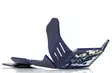 AXP Xtrem HDPE Skid Plate Blue Husqvarna FE450/FE501 17-23 - Moottoripyörän pohjapanssarit - D343099 - 1