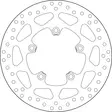 Brembo Serie Oro jarrulevy - Moottoripyörän jarrulevyt - D190929 - 1