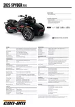 CAN-AM 25 SPYDER F3-S 1330 ACE SE6 MONOLITH BLACK SATIN - Can-Am Roadsterit 2025 mallisto - 138849 - 2