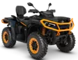 Can-Am 27 Outlander MAX XT-P 1000R T3b ABS SAS Dusty Navy & Orange Crush - Can-Am mönkijät 2027 mallisto - 146969 - 1