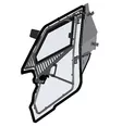 DFK Ovi kokoonpano Oikea Polaris RZR 900S 2017- - DFK varaosat & tarvikkeet - D550049 - 1