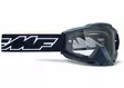 FMF POWERBOMB Enduro Goggle Rocket Musta - Kirkas Double Linssi - Offroad ajolasit - D380149 - 1