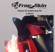 Frogzskin Polaris 440/600 Air Intake Kit 2008-13 - Moottorikelkan ilmastointikalvot - D148289 - 1