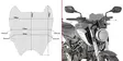 GIVI SPECIFIC SCREEN HONDA CB125R - Moottoripyörän tuulisuojat - D332059 - 1