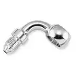 Goodridge Banjoliitin 90° (11.1mm) H-D Kromattu - Moottoripyörän jarruletkut ja liittimet - D145489 - 1