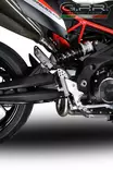 GPR Aprilia Dorsoduro 900 2017/20 e4 Decat pipe manifold Decatalizzatore - Moottoripyörän väliputket - D422199 - 3