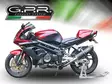 GPR Aprilia Sl - Falco 1000 2000/04 Pair EC-Approv. slip-on exhaust Furore Nero - Moottoripyörän äänenvaimentimet - D422389 - 8