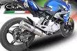 GPR Bmw G 310 R 2017/20 e4 EC-Approv. full line exhaust catalized M3 Inox - Moottoripyörän pakoputkistot - D423619 - 9