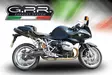 GPR Bmw R 1200 S 2006/08 Pair EC-Approv. slip-on exhaust Furore Nero - Moottoripyörän äänenvaimentimet - D422449 - 8