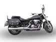 GPR Yamaha Xvs 1300 Midnight Star 2006/14 EC-Approv. slip-on exhaust Inox Bomb - Moottoripyörän äänenvaimentimet - D428879 - 1