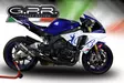 GPR Yamaha Yzf R1/R1-M 2015-16 e3 EC-Approv. slip-on exhaust Gpe Ann. Titaium - Moottoripyörän äänenvaimentimet - D428959 - 9