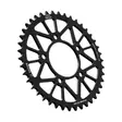 JT Takaratas Alumiini 7075 T6 JTA2080.40BLK Musta - Moottoripyörän eturattaat - D499689 - 1