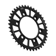 JT Takaratas Alumiini 7075 T6 JTA735.38BLK Musta - Moottoripyörän eturattaat - D499699 - 1