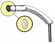 Käsikaide SS407 mm - Veneen Kaidekahvat - D124909 - 3