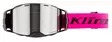 KLIM Edge eFire Goggle Slope Pink Glo Dark Smoke Silver Mirror - Kelkkailu ajolasit & linssit - 143069 - 3