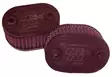 K&N Ilmasuodatin VN750 86-06 - Moottoripyörän ilmansuodattimet - D65489 - 1