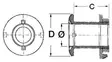 Läpivienti SS 3/8 - Läpiviennit - D124219 - 2