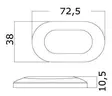 Merak LED Tunnelma- ja sisustusvalo - Veneen Valaisimet - D202849 - 2