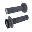 ODI Half-Waffle MX Lock-On Grip Set Graphite - Moottoripyörän kahvakumit - D509889 - 1