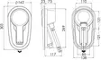 Osculati Adriana recess-fit shower enclosure - Veneen LVI - D258299 - 2
