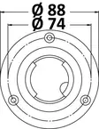 Osculati clever kansiruuvike FUEL 38mm - Veneen Polttoaine - D352709 - 3