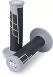 Protaper Tupet Clampon 1/2 Waffle Harmaa/Musta - Moottoripyörän kahvakumit - D258329 - 1
