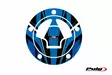 Puig Fuel Cap Cover Radical Kawasaki C/Blue - Moottoripyörän tarrasarjat - D299499 - 1