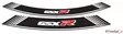 Puig Kit 8 Rim Strips Gsxr C/White - Moottoripyörän vanneteipit - D298669 - 1